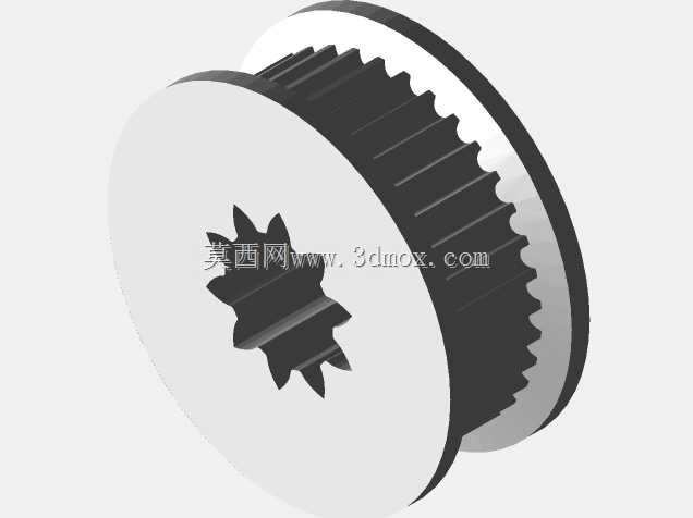 36t 3mm皮带轮-10t 20DP VEX齿轮孔