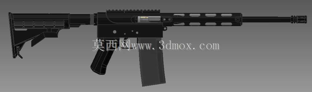 5.56半自动步枪。在制品