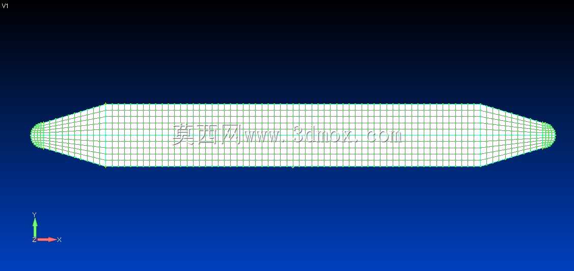 ���ʹ��FEMAP���в�ͬ��������񻮷�