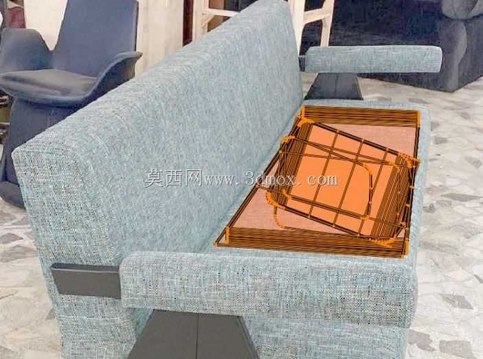 沙发3d模型