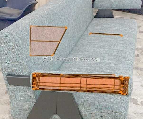 沙发3d模型