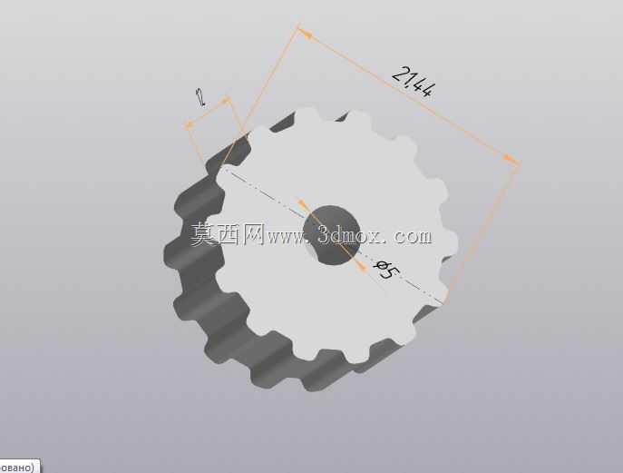 T5皮带轮14齿-12mm孔5mm
