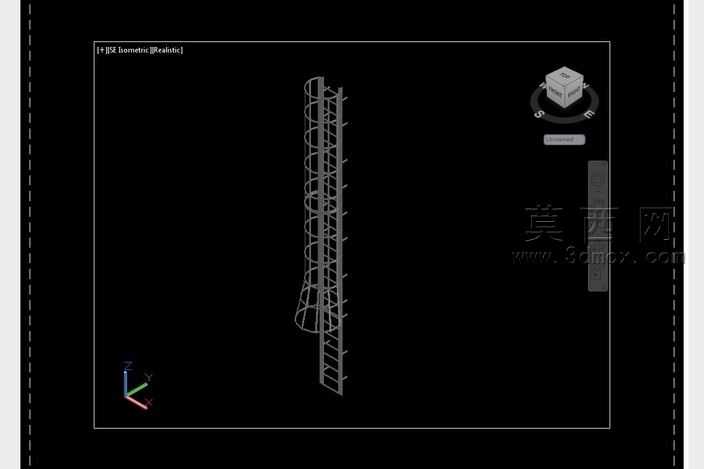 3D结构梯子