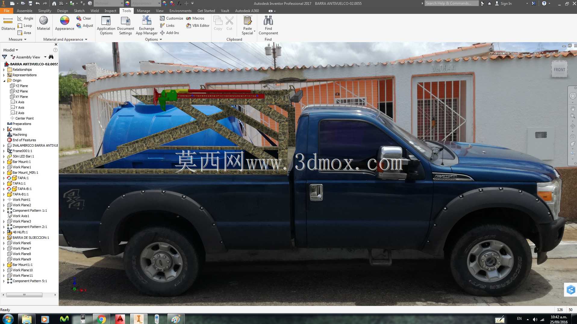 BARRA ANTIVUELCO Y DE CARGA��F-250��