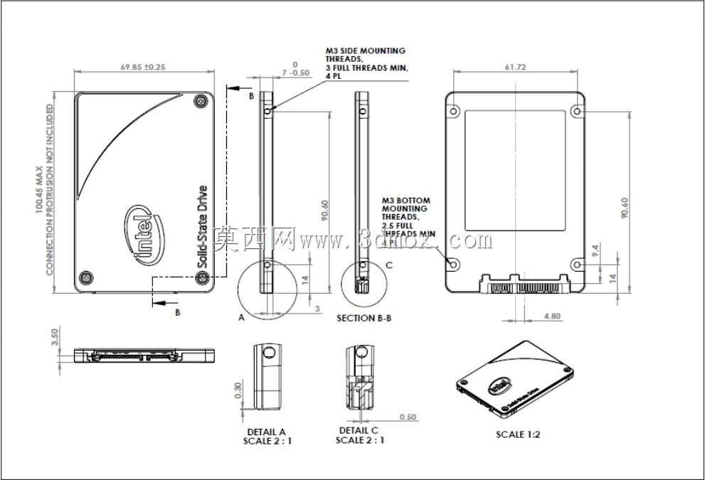 硬盘驱动器SDD SATA 2.5“
