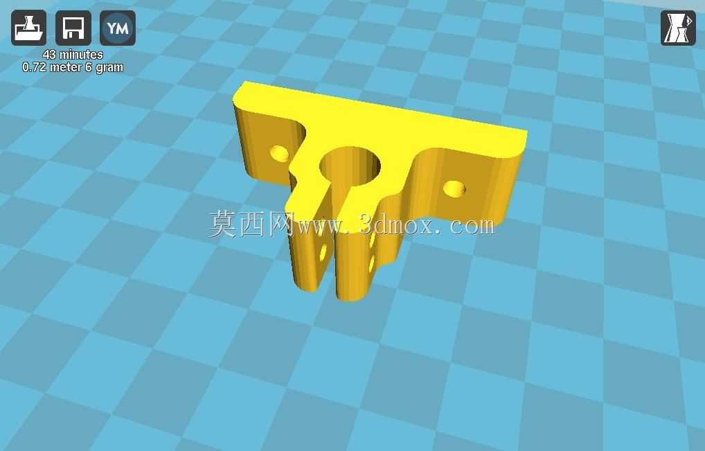 Prusa I3,笔杆,绘图仪/soporte para lapiz/cuchilla