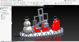 Solidworks�е�Design Noel | | Solidworks 3D\u0026 AutoCAD 2D