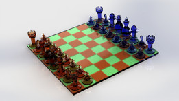 GlassChess 3d