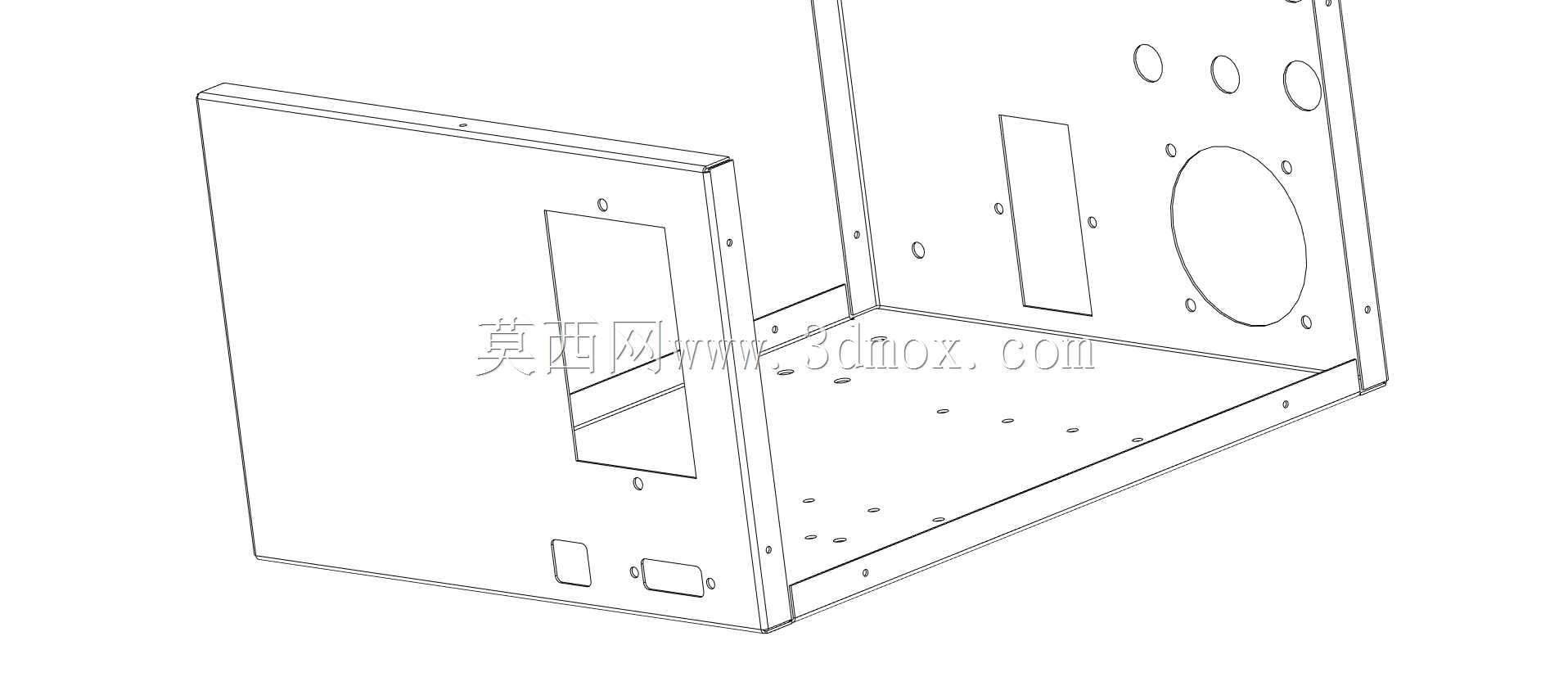 微型数控控制器箱