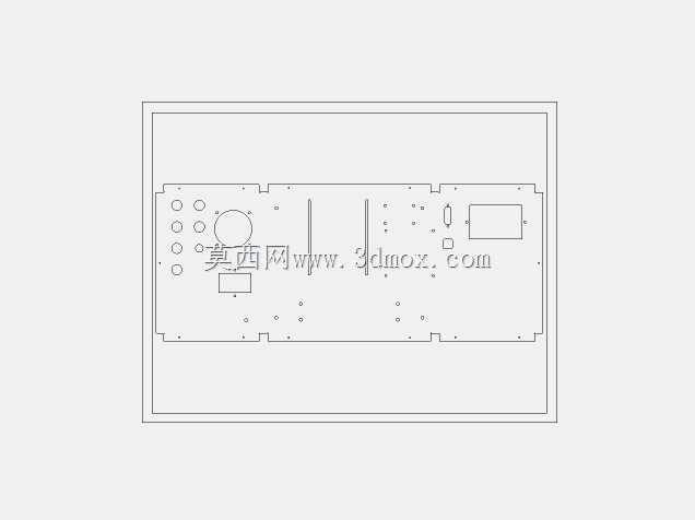 微型数控控制器箱