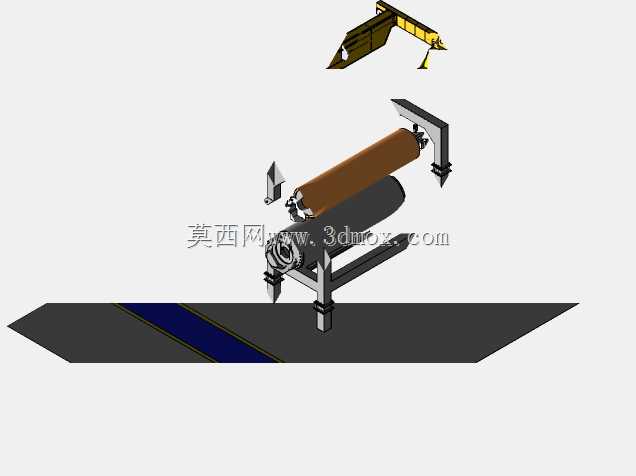 造纸机换纸辊