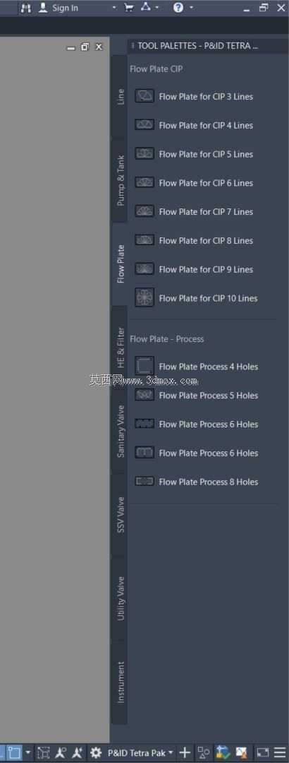 PID\u0026卫生标准的3D符号库
