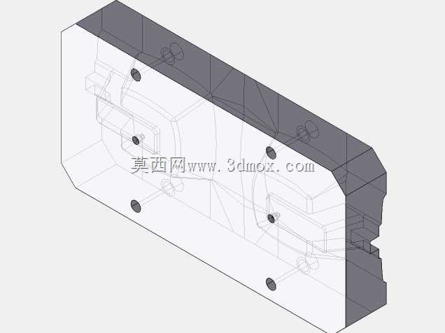 模制过滤器盖(2腔添加插件\u0026 3板