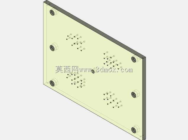 模制过滤器盖(4腔添加插件)