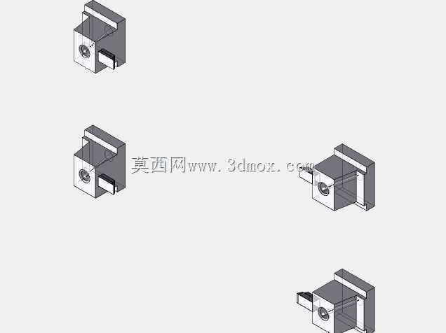 模制过滤器盖(4腔添加插件)