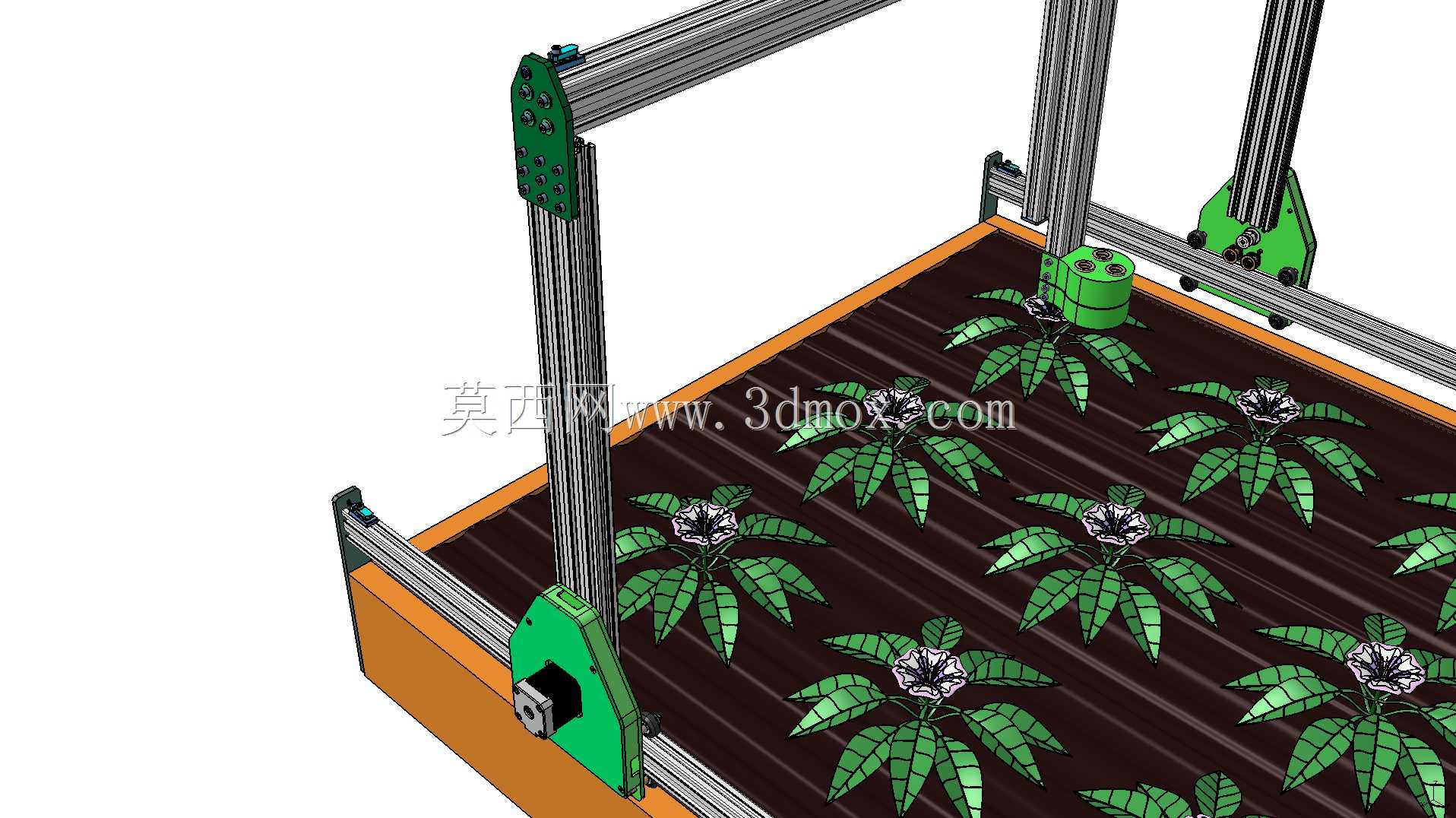 绿色机器人