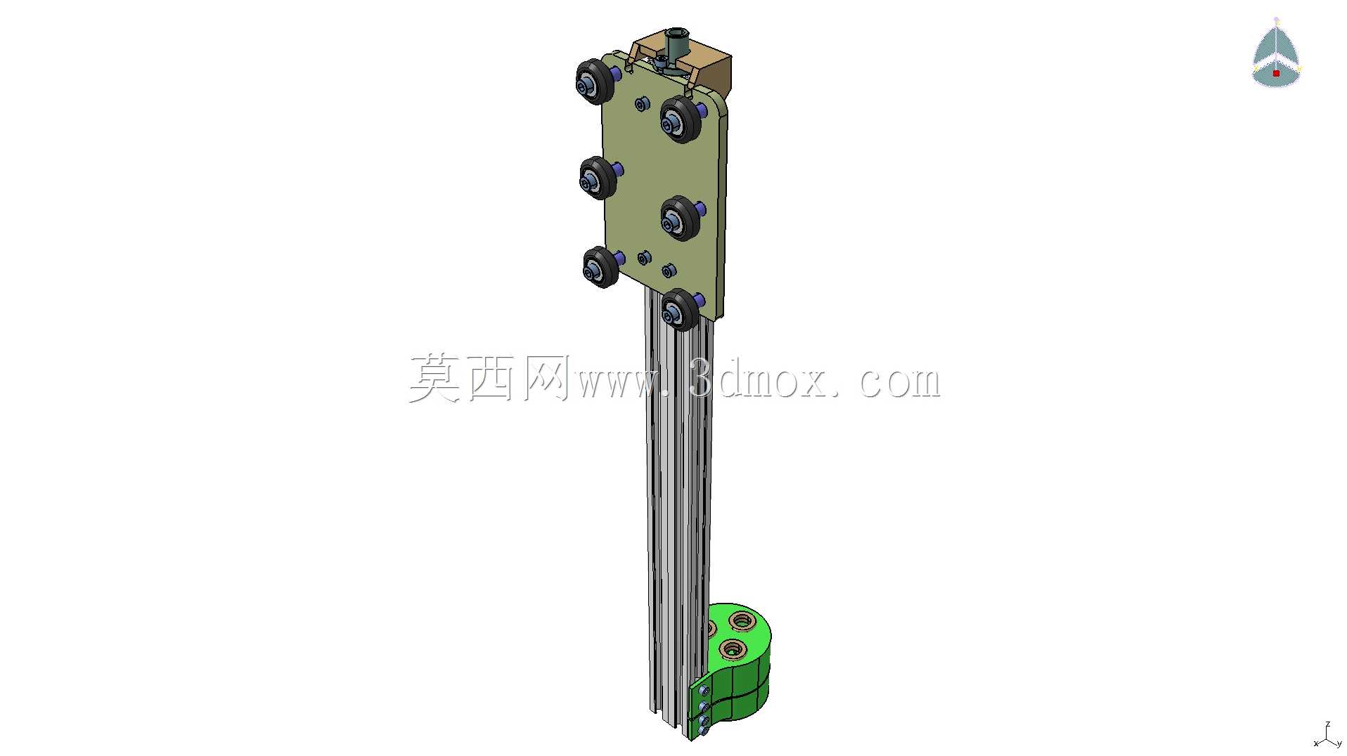 绿色机器人