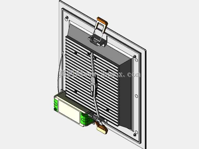 Den LED表面方形18W
