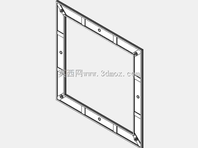 Den LED表面方形18W
