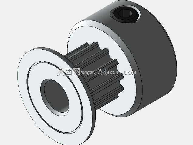 GT2 12齿孔4mm皮带6mm