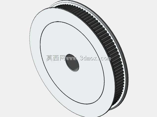 GT2 100齿孔10mm皮带6mm