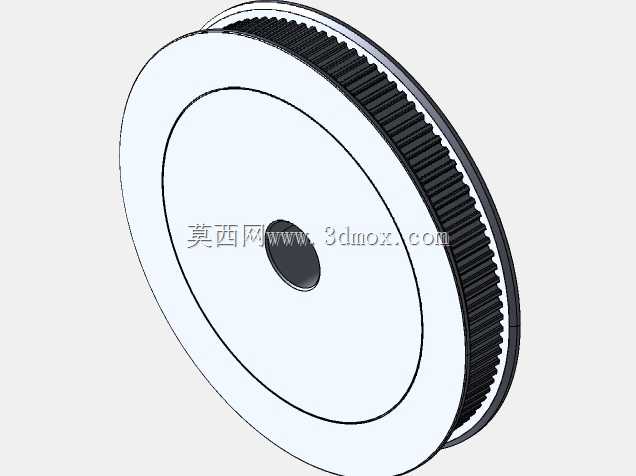 GT2 100齿孔10mm皮带6mm