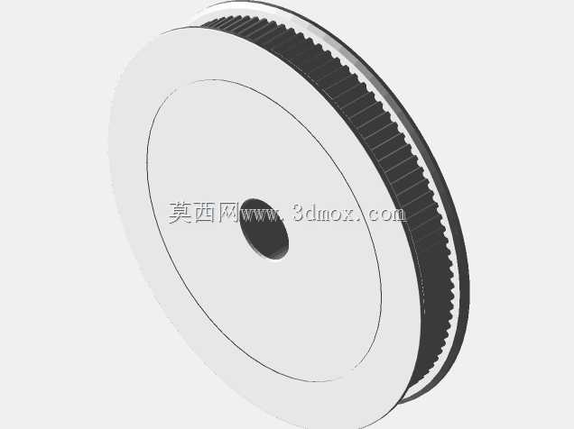 GT2 100齿孔10mm皮带6mm