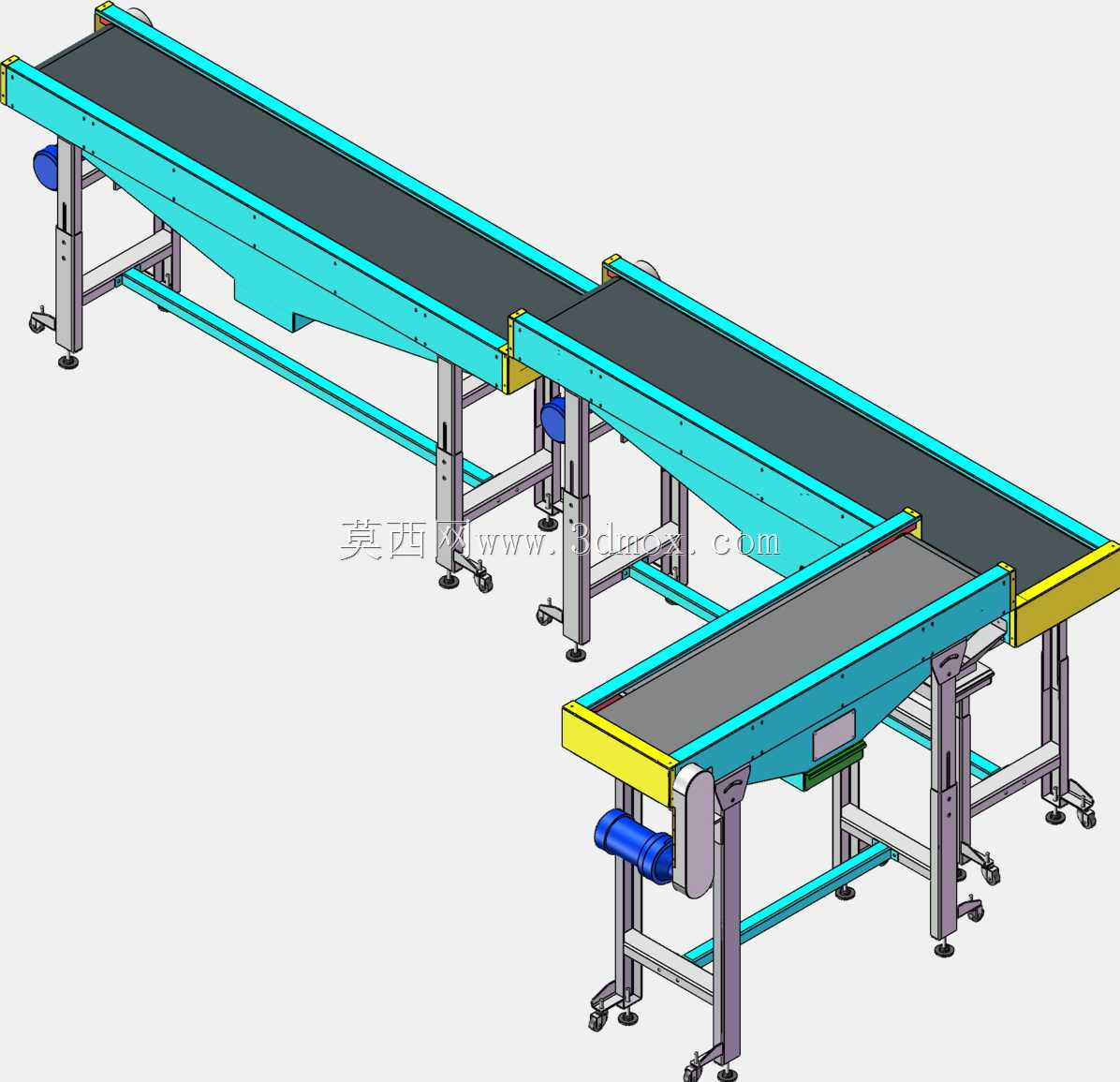 输送机3D模型集合