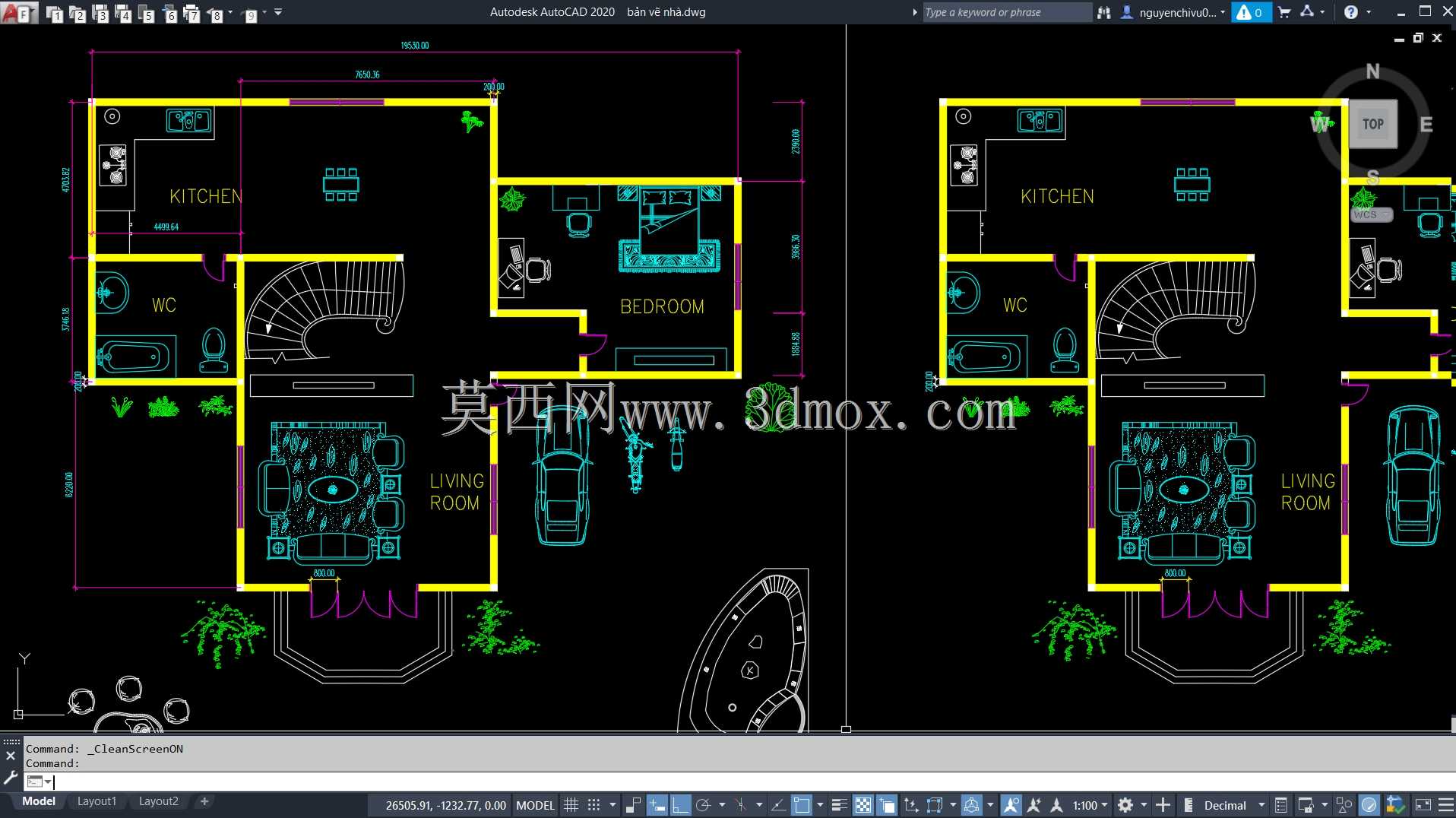 制作简单的房屋平面图| Solidworks 3D\u0026 AutoCAD 2D