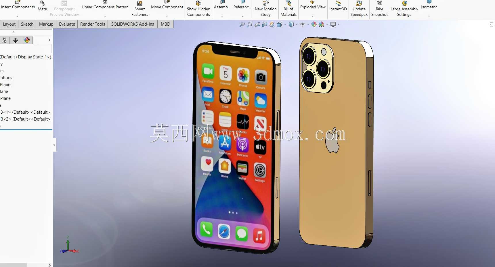 在Solidworks中设计Iphone | | Solidworks 3D\u0026 AutoCAD 2D