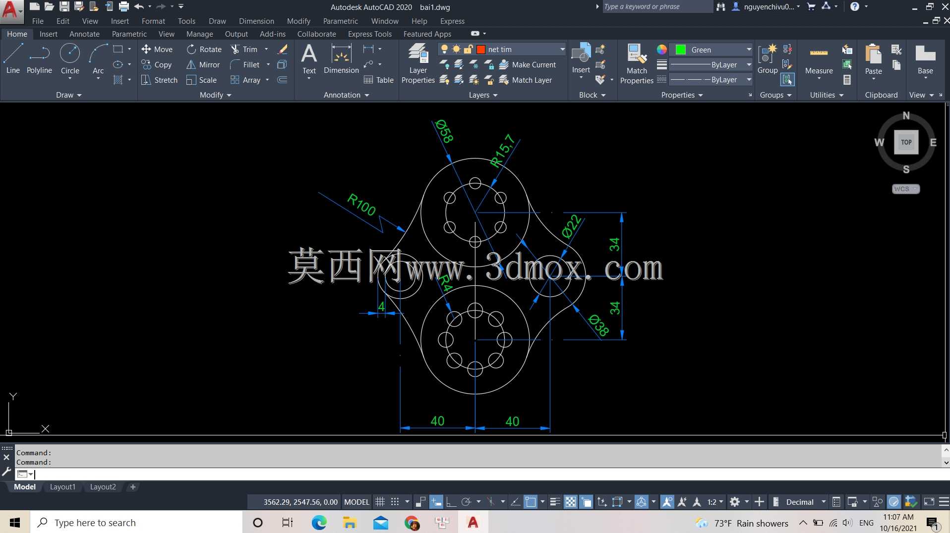 在AutoCAD | | Solidworks 3D中练习\u0026 AutoCAD 2D