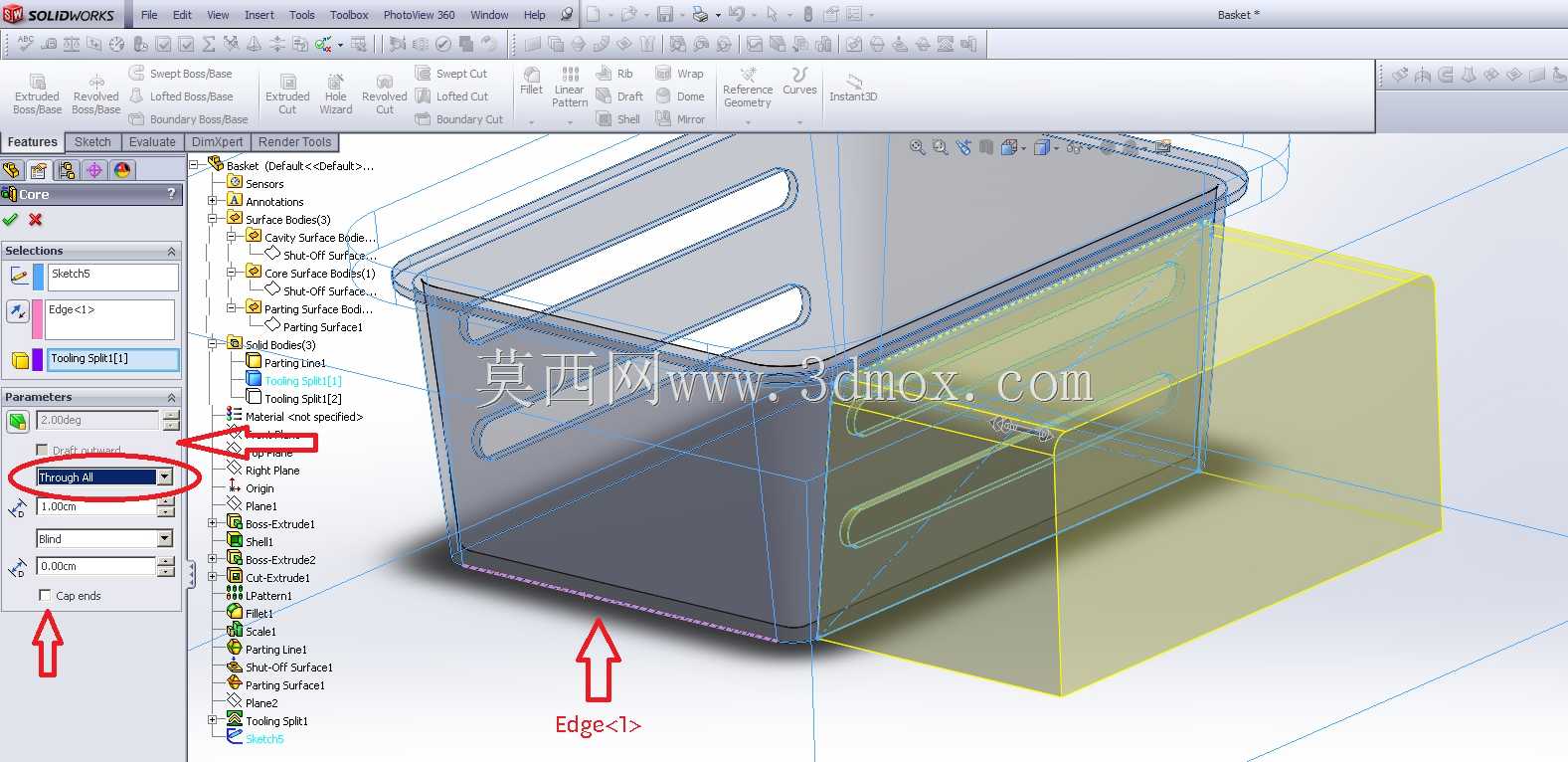 SolidWorks模具工具教程