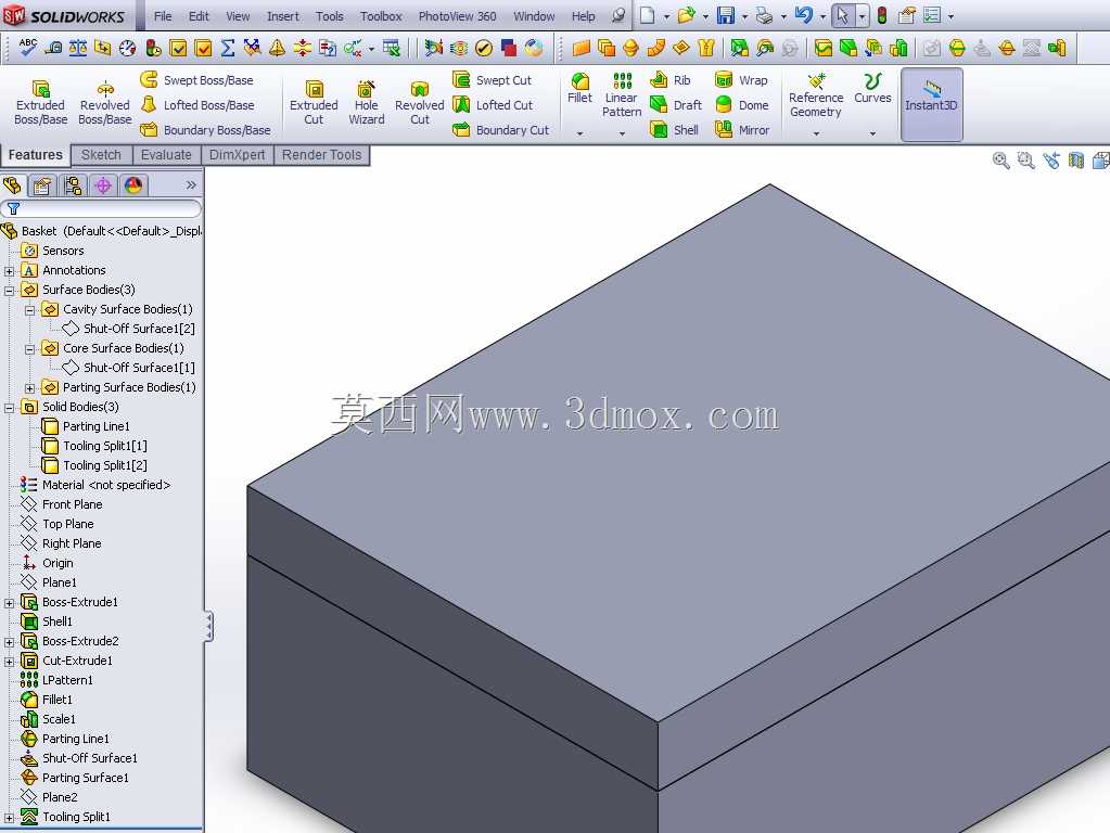 SolidWorks模具工具教程
