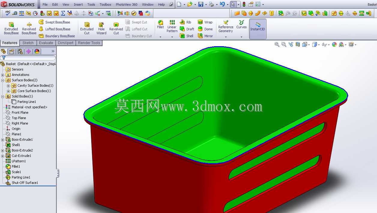 SolidWorks模具工具教程