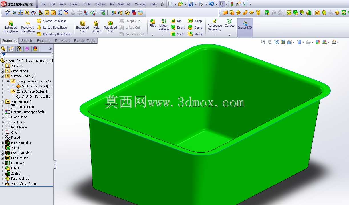 SolidWorks模具工具教程
