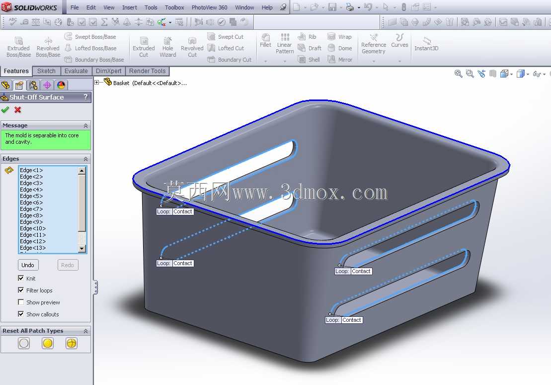 SolidWorks模具工具教程
