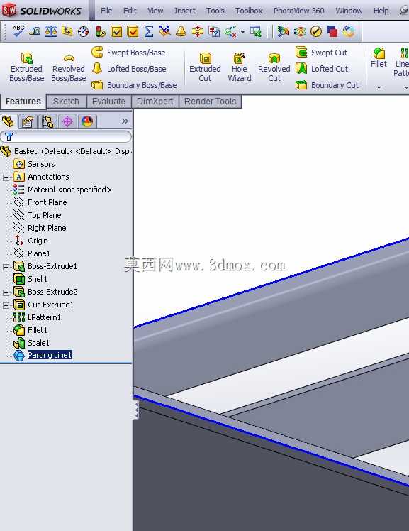 SolidWorks模具工具教程