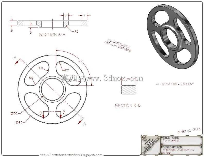 Autodesk Inventor Practice���ͼ