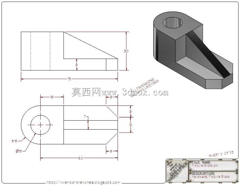 Autodesk Inventor Practice���ͼ