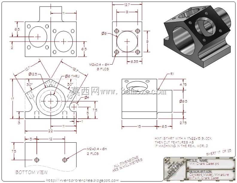 Autodesk Inventor Practice���ͼ
