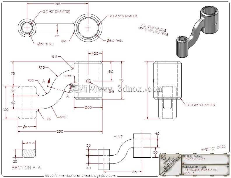 Autodesk Inventor Practice���ͼ