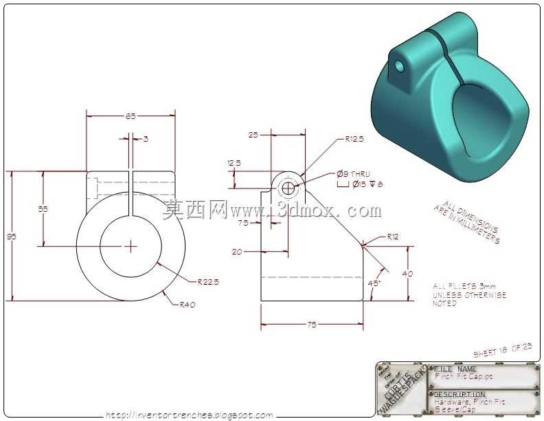 Autodesk Inventor Practice���ͼ
