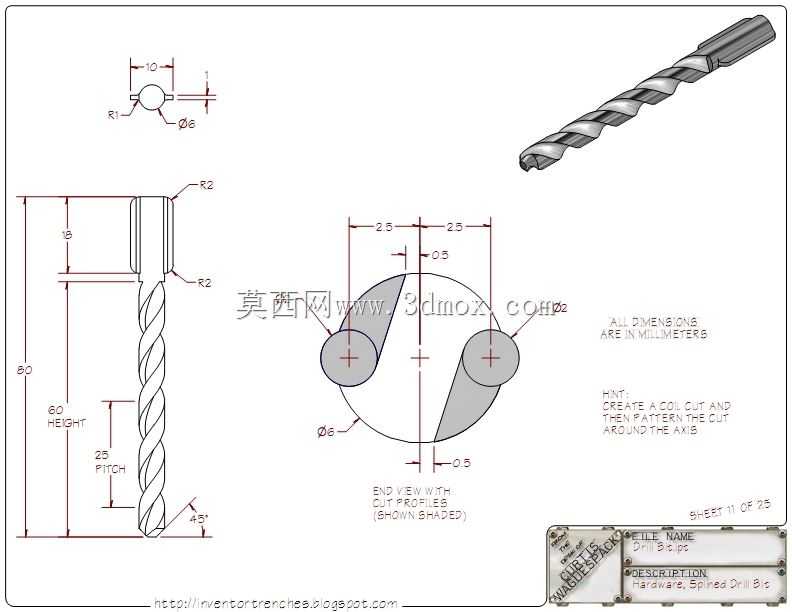 Autodesk Inventor Practice���ͼ