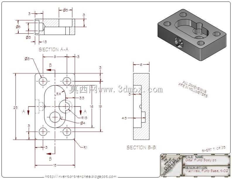 Autodesk Inventor Practice���ͼ