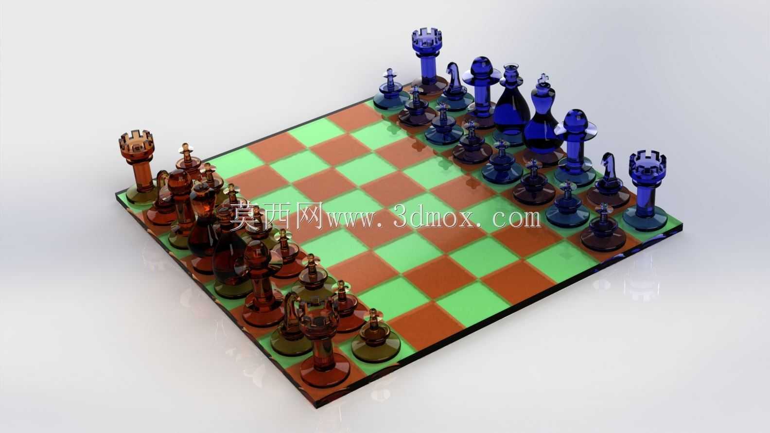 GlassChess 3d