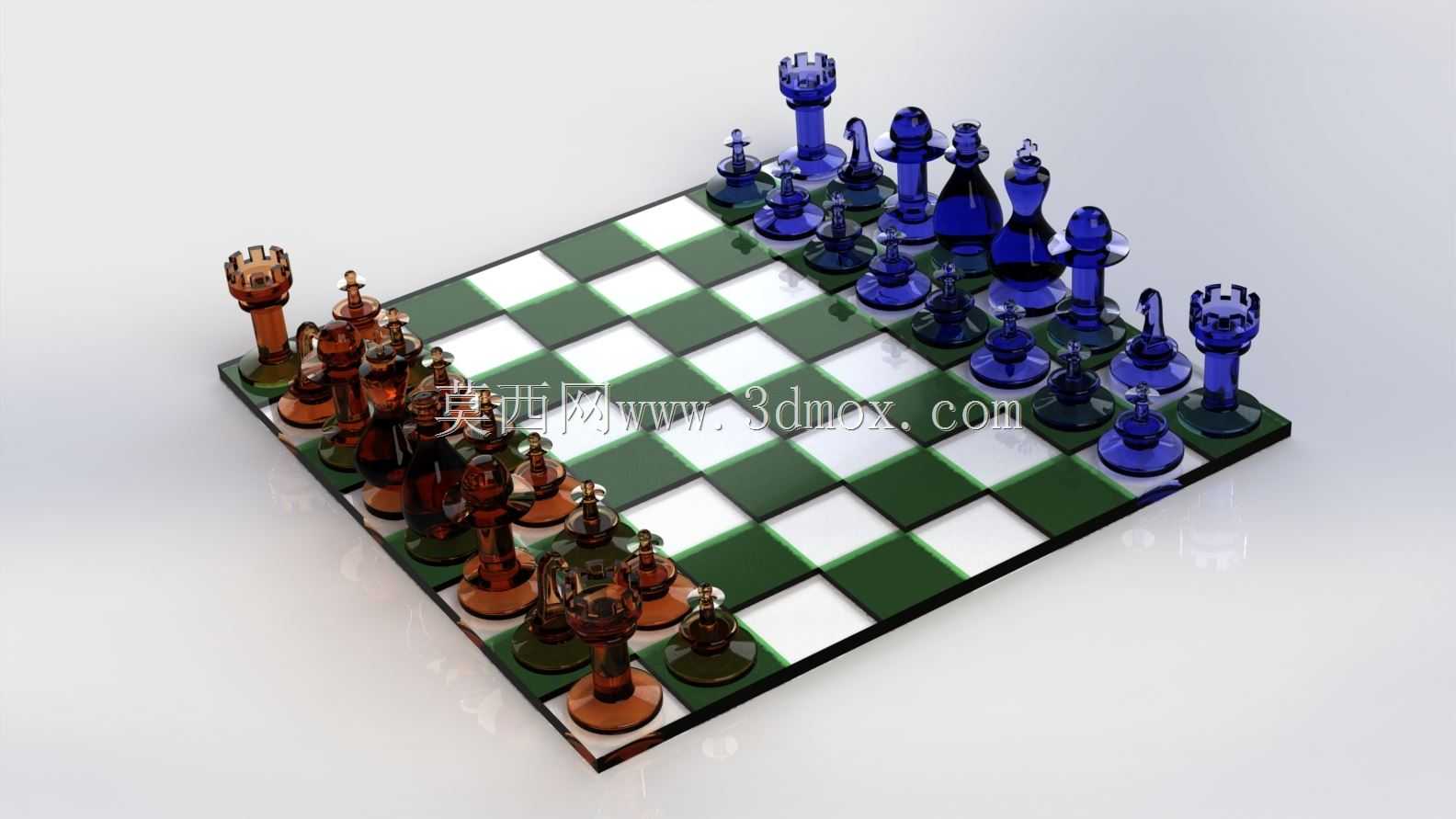 GlassChess 3d