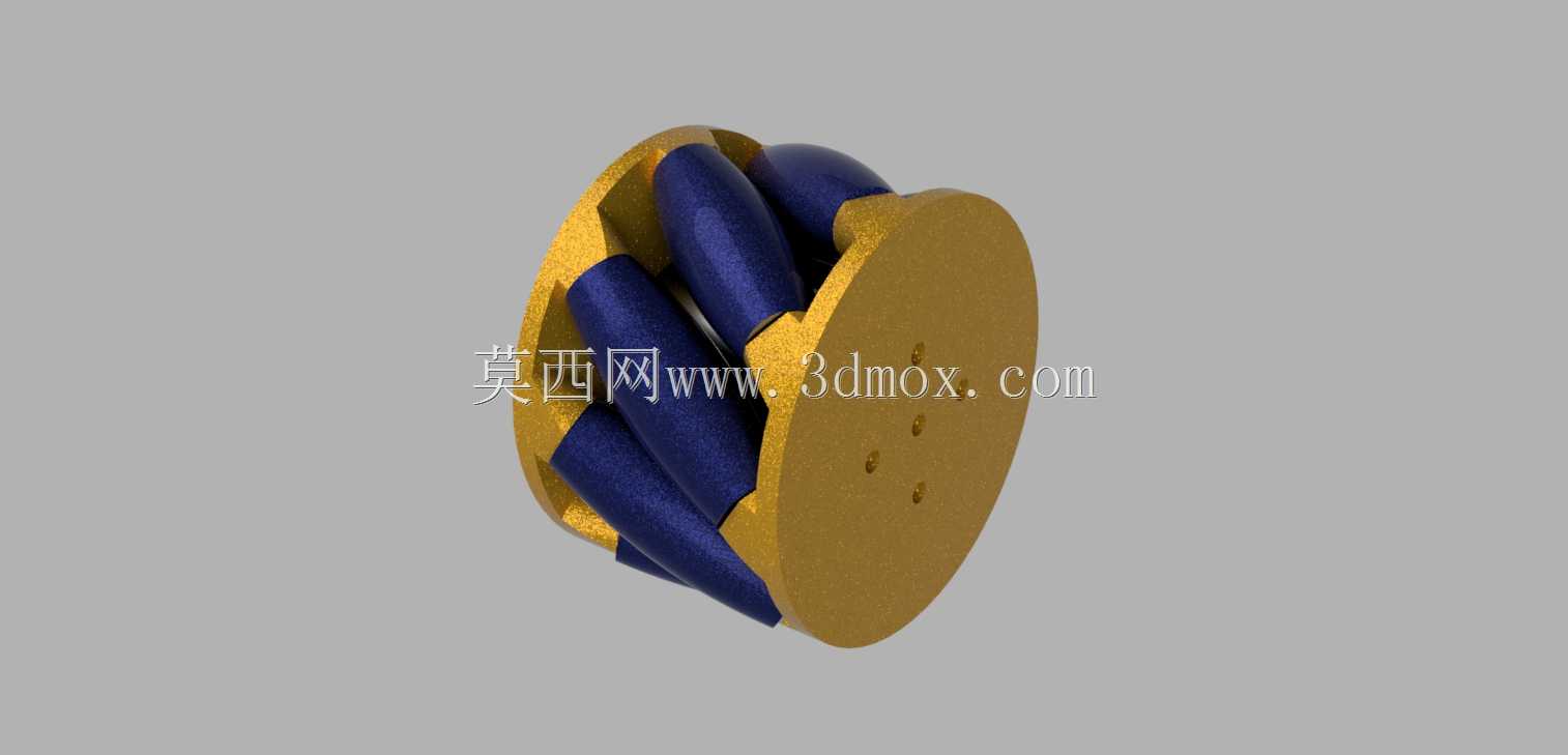 任何尺寸的完美mecanum车轮