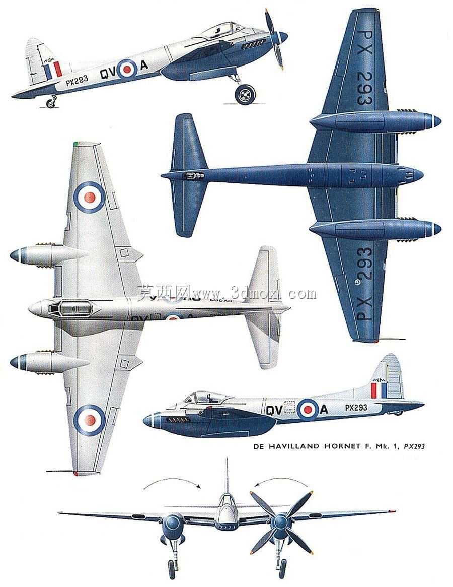 De Havilland DH。103黄蜂队