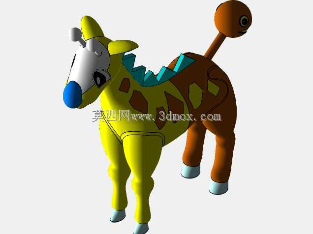 Girafig Pokémon Sérgio CAD CAM