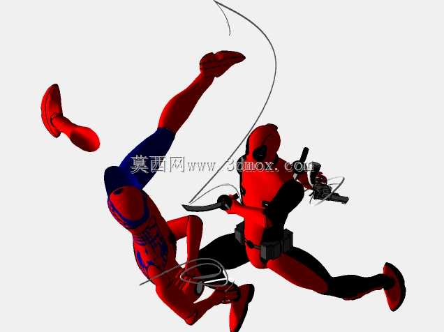 蜘蛛侠vs Deadpool Sérgio CAD CAM